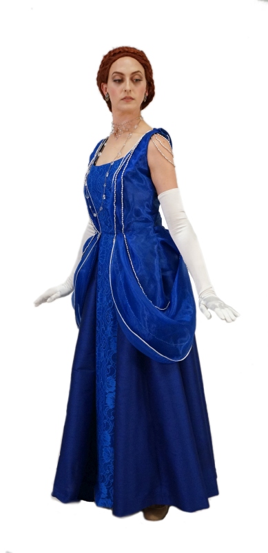 Rental Costumes for Anastasia the Musical - Anastasia Blue Dress 1