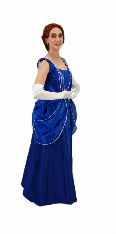 Rental Costumes for Anastasia the Musical - Anastasia Blue Dress 2