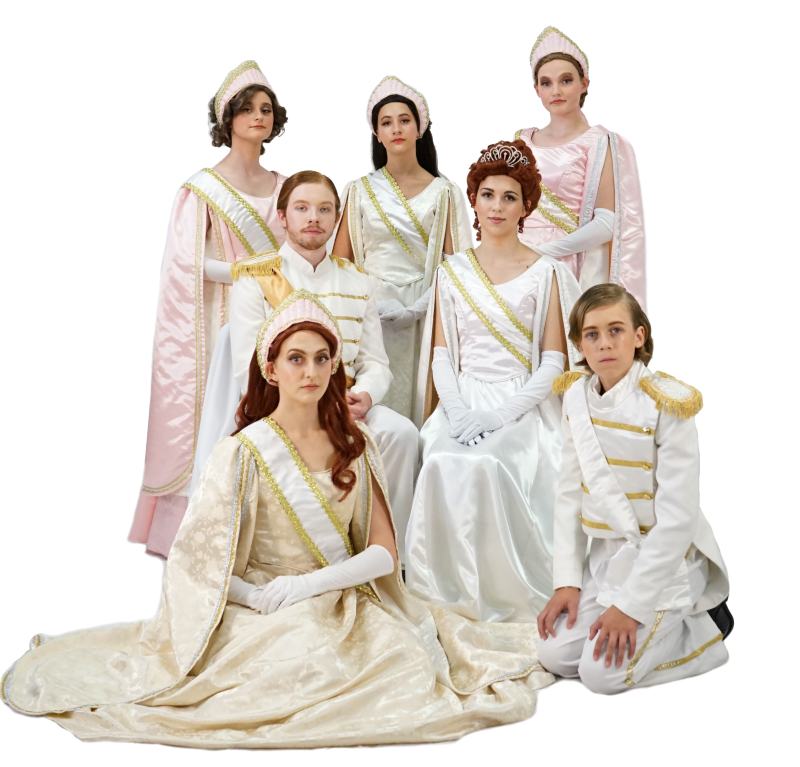 Rental Costumes for Anastasia the Musical - Romanov Family 1