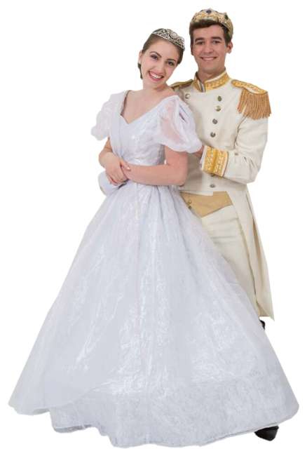 Rental Costumes for Cinderella Broadway Revival Ella & Topher