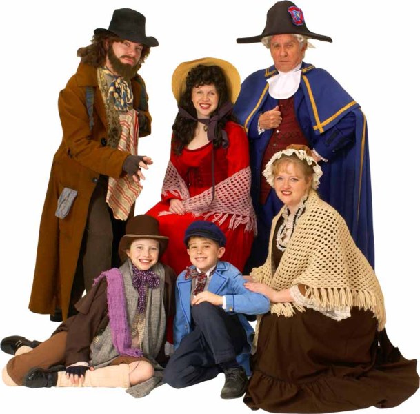 Rental Costumes for Oliver - Fagin, Artful dodger, Nancy, Oliver Twist, Mr. Bumble, Widow Corney