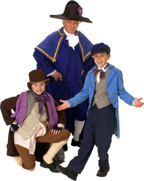 Rental Costumes for Oliver - Mr. Bumble, Artful Dodger, Oliver Twist