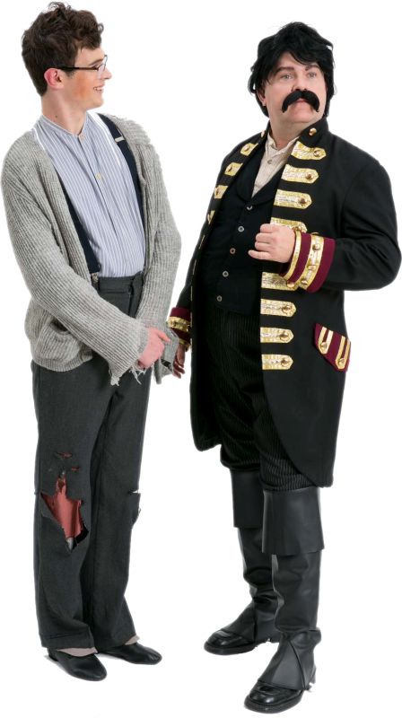 Peter and the Starcatcher Boy Pepter and Black Stache (In Lord Aster's Coat)
