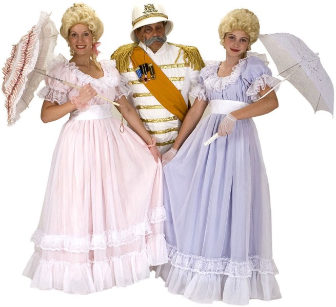 Rental Costumes for Pirates of Penzance - Ladies' Chorus, Major General Stanley
