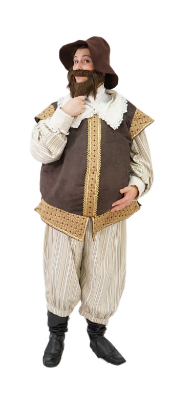 Rental Costumes for Something Rotten - Toby Belch Trick Disguise