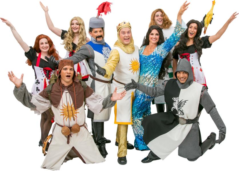 Rental Costumes for Monty Python's Spamalot - Spamalot Cast